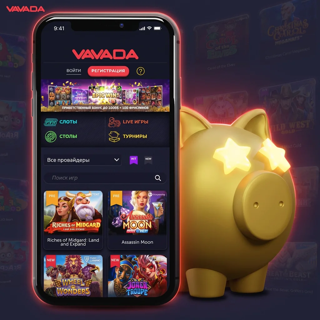 Бонусы и промокоды Vavada сегодня